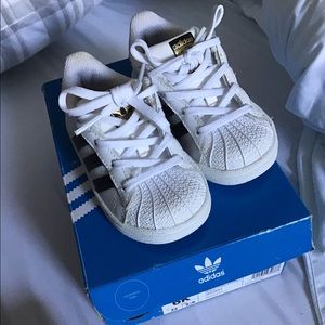 Toddler Sz 6K Original Blk/White Adidas